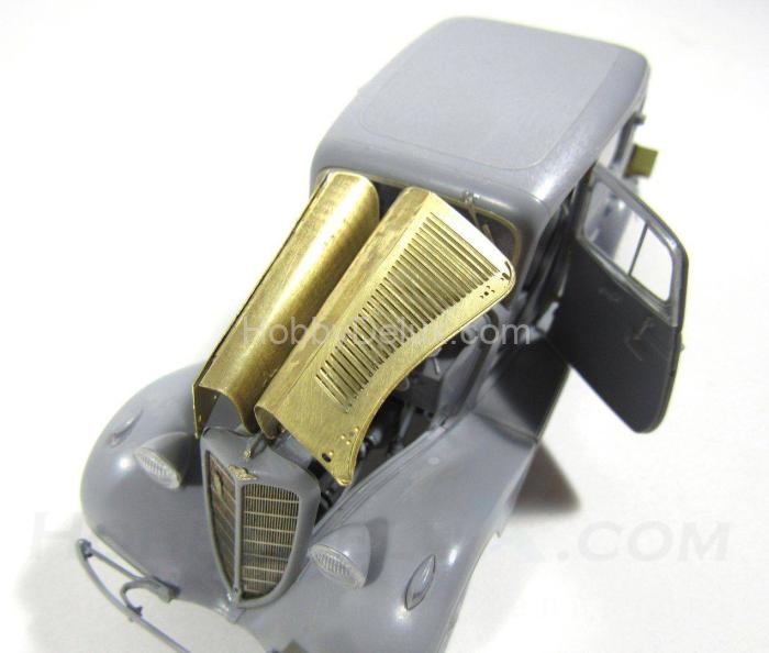 Набор фототравления для ГАЗ-М1. Капоты МД035255