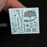 3D Декаль интерьера кабины Ил-2 одноместный  для модели Звезда QD48072