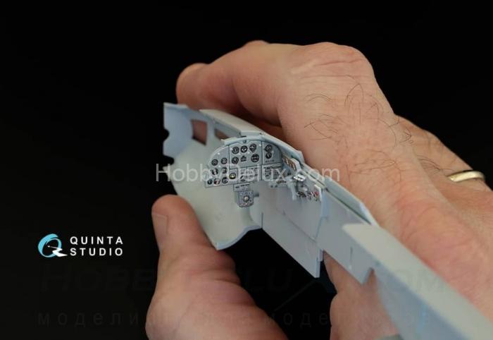 3D Декаль интерьера кабины Ил-2 одноместный  для модели Звезда QD48072