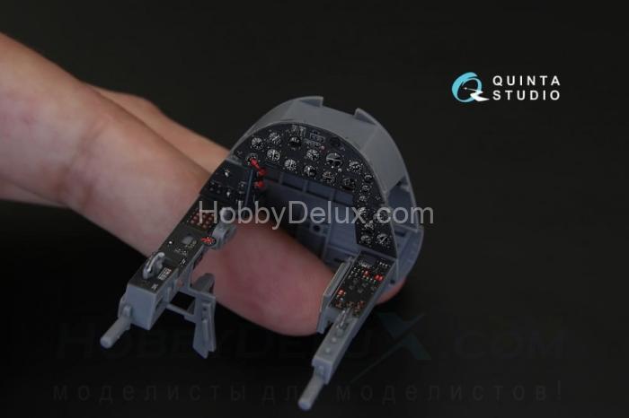 3D Декаль интерьера кабины F4U-1A Corsair для модели Tamiya QD32040