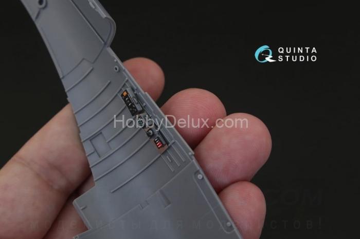 3D Декаль интерьера кабины F4U-1A Corsair для модели Tamiya QD32040