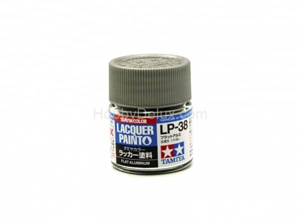 Tamiya 82138 LP-38 FLAT ALUMINIUM (АЛЮМИНИЙ МАТОВЫЙ), 10 МЛ.