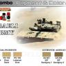 Набор красок Life Color -  и пигментов COMBO SET Israeli Army SPG01