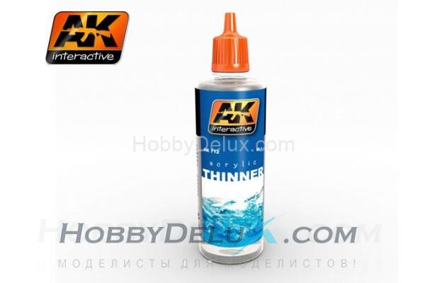Acrilic Thinner - Разбавитель для акриловых красок AK-712