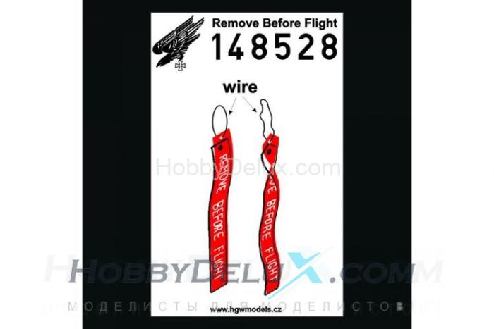 Remove Before Flight (laser) HGW148528