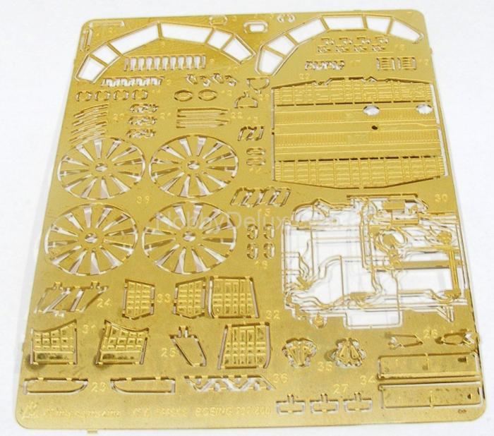 Фототравление для Boeing 737-800 от Звезды (1:144) МД144202