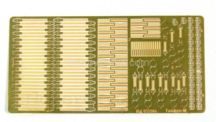 Набор фототравления для Тайфун-К. Ремни десанта МД035264