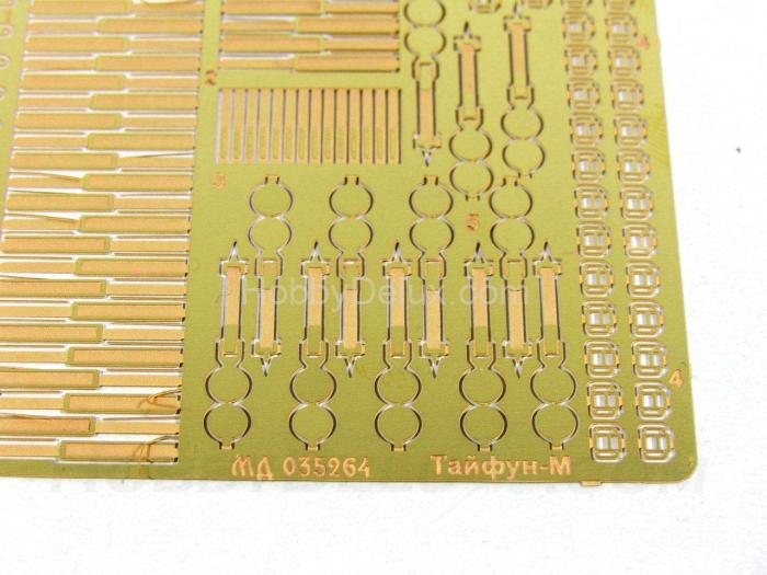 Набор фототравления для Тайфун-К. Ремни десанта МД035264