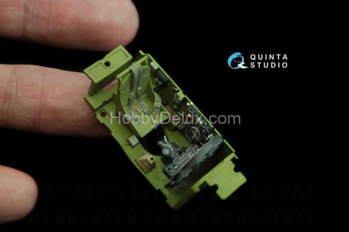 3D Декаль интерьера кабины P-38F QD48031