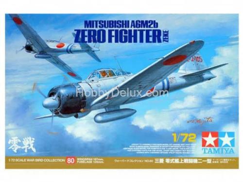 Японский палубный истребитель Mitsubishi A6M2b (ZEKE) - Zero Fighter