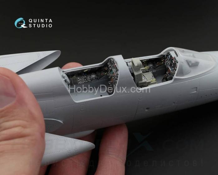 3D Декаль интерьера кабины F-105G для модели HobbyBoss QD48073