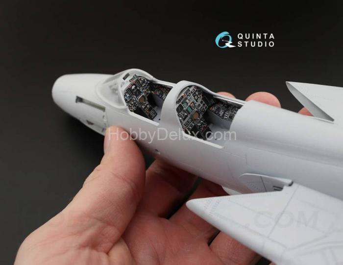 3D Декаль интерьера кабины F-105G для модели HobbyBoss QD48073