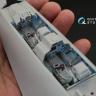 3D Декаль интерьера кабины Су-30МКК для модели Трубач QD32041
