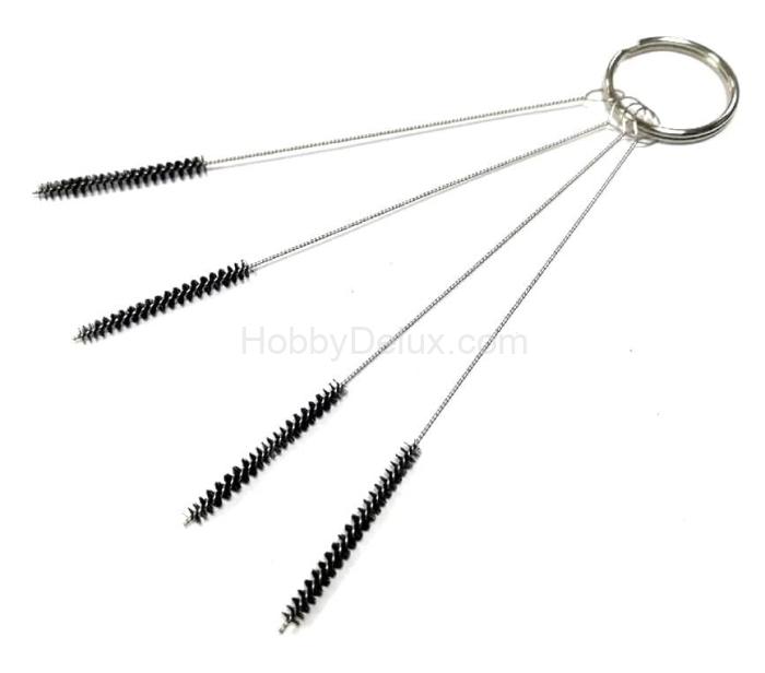 Ёршик для чистки каналов аэрографа, 4 шт JAS1620