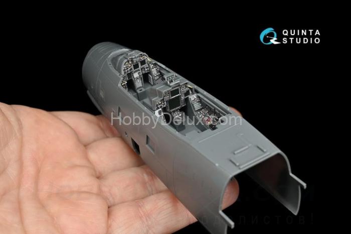 3D Декаль интерьера кабины F-14D  для модели AMK QD48074