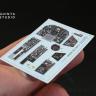 3D Декаль интерьера кабины F-105G для модели Трубач QD32042