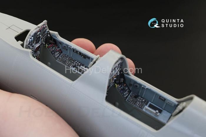 3D Декаль интерьера кабины F-105G для модели Трубач QD32042