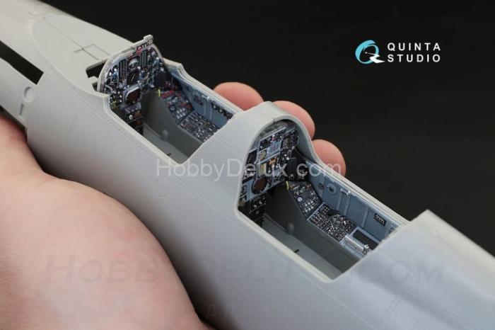 3D Декаль интерьера кабины F-105G для модели Трубач QD32042