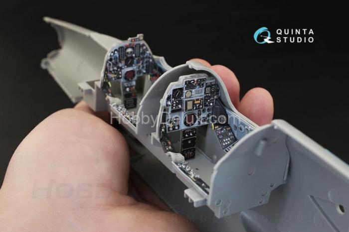 3D Декаль интерьера кабины F-105G для модели Трубач QD32042