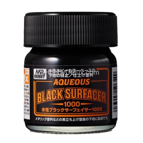 HSF-03 Грунт акриловый Mr.Hobby Aqueous Black Surfacer 1000