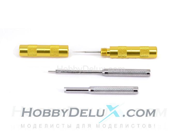 Набор для разборки и чистки аэрографа, 3 предмета JAS1634