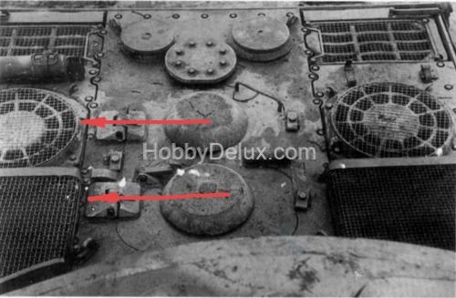 Набор фототравления для Sd.Kfz.182 KingTiger. Сетки