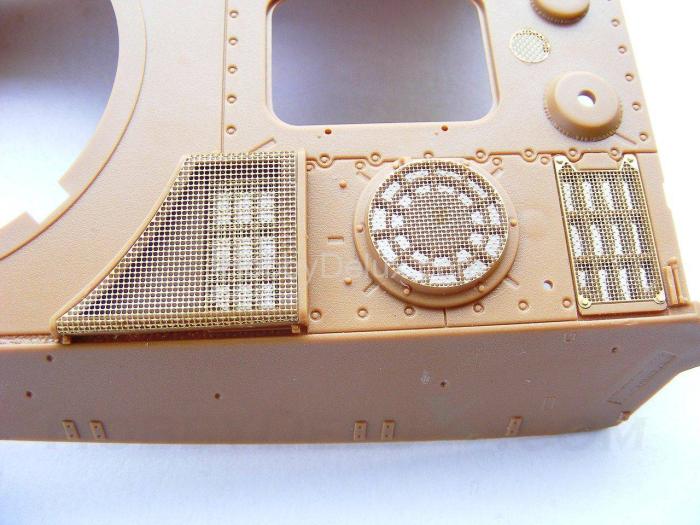 Набор фототравления для Sd.Kfz.182 KingTiger. Сетки МД035244