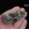3D Декаль интерьера кабины F-16I Kinetic QD48033