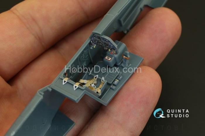 3D Декаль интерьера кабины Bf-109G-2  для модели Eduard QD48075