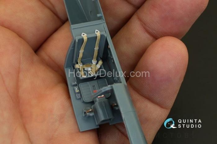 3D Декаль интерьера кабины Bf-109G-2  для модели Eduard QD48075