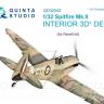 3D Декаль интерьера кабины Spitfire Mk. II для модели Revell QD32043