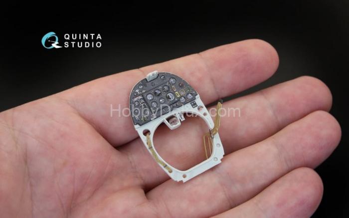 3D Декаль интерьера кабины Spitfire Mk. II для модели Revell QD32043