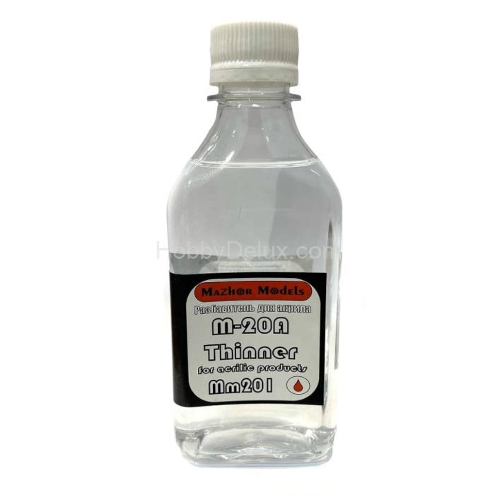 Разбавитель для акрила на спиртовой основе (M-20A Thiner), 250 мл MM201