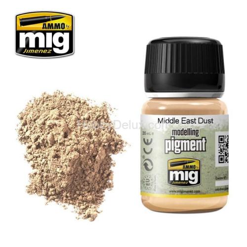 Ammo Mig AMIG3018 Пигмент MIDDLE EAST DUST (Грязь, Ближний Восток)