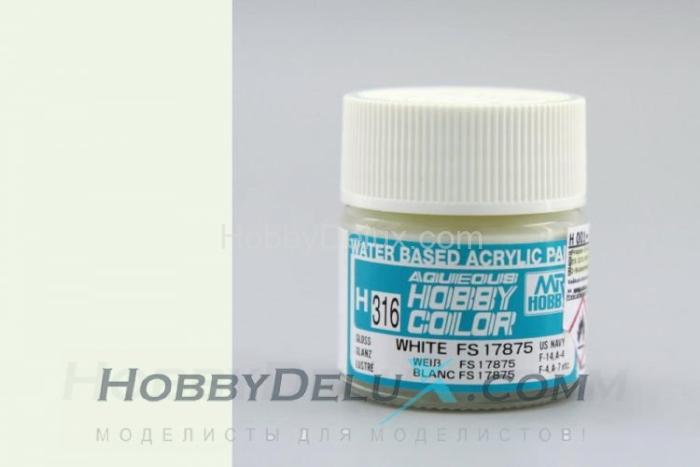 Краска акриловая Hobby Color - H316 FS17875 White H316