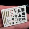 3D Декаль интерьера кабины P-39 Q/N QD48034