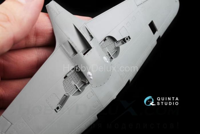 3D Декаль интерьера кабины P-39 Q/N QD48034