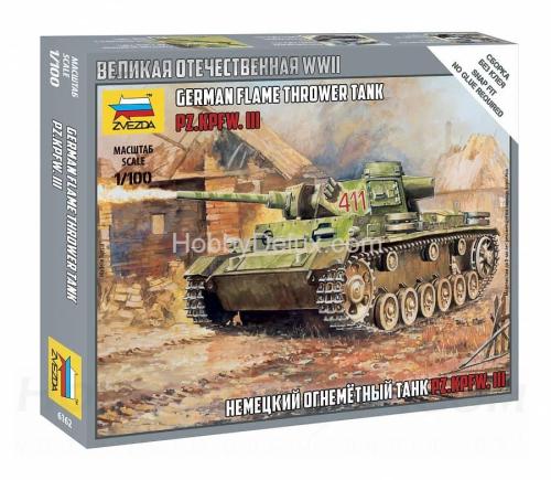 Немецкий огнеметный танк Pz.Kfw III