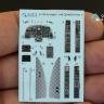 3D Декаль интерьера кабины A-10A  для модели Italeri QD48076
