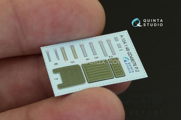 3D Декаль интерьера кабины A-10A  для модели Italeri QD48076