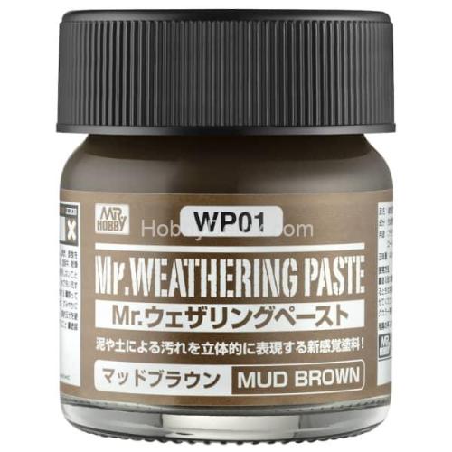 MR.WEATHERING WP-01 Weathering Paste Mud Brown (40ml)