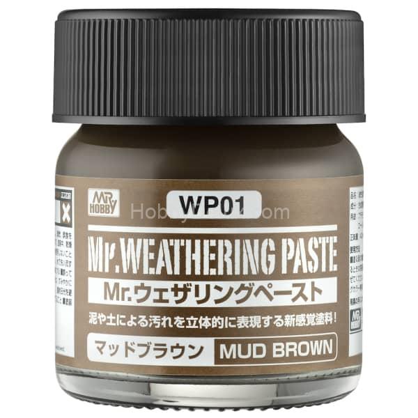 MR.WEATHERING WP-01 Weathering Paste Mud Brown (40ml) WP01