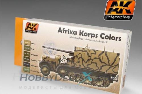 AFRIKA KORPS COLOR SET - Немецкий Африканский Корпус