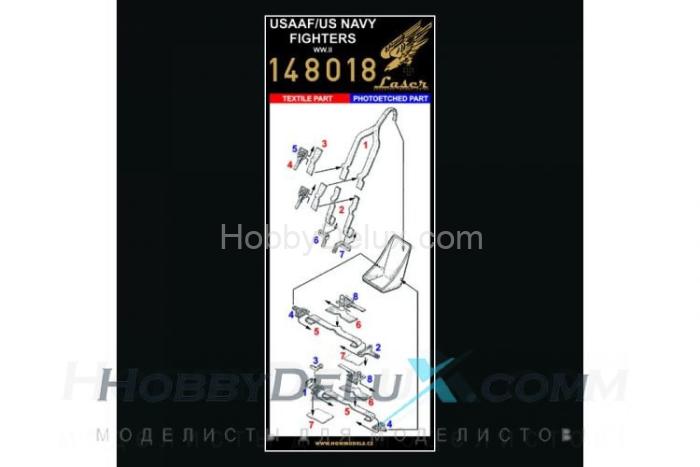 US Fighters WW.II (laser) HGW148018