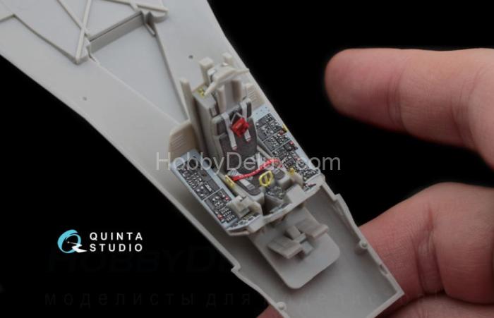 3D Декаль интерьера кабины F-16С Hasegawa QD48035