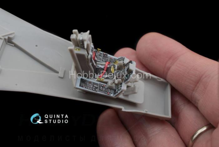 3D Декаль интерьера кабины F-16С Hasegawa QD48035