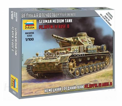 Немецкий средний танк Pz-IV AUSF.D