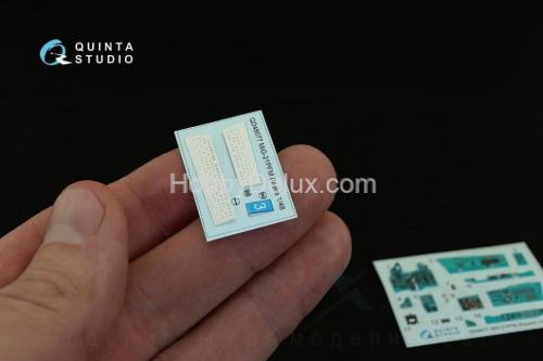 3D Декаль интерьера кабины МиГ-21ПФМ  изумрудные панели для модели Eduard