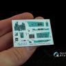 3D Декаль интерьера кабины МиГ-21ПФМ  изумрудные панели для модели Eduard QD48077