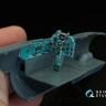 3D Декаль интерьера кабины МиГ-21ПФМ  изумрудные панели для модели Eduard QD48077